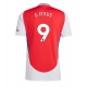 Arsenal Gabriel Jesus #9 Replike Domaci Dres 2024-25 Kratak Rukav